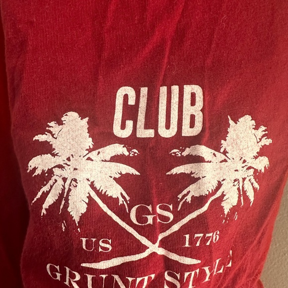 Club Grunt Style men’s red XXL ELF Team Six tee - Picture 6 of 6